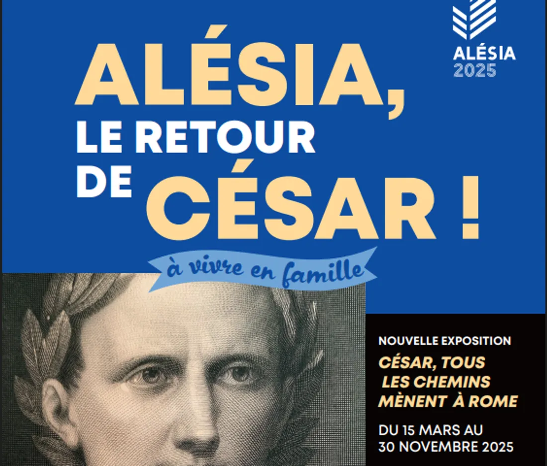 Jusqu'au 30 novembre, découvrez le parcours de Jules César au MuséoParc Alésia.
