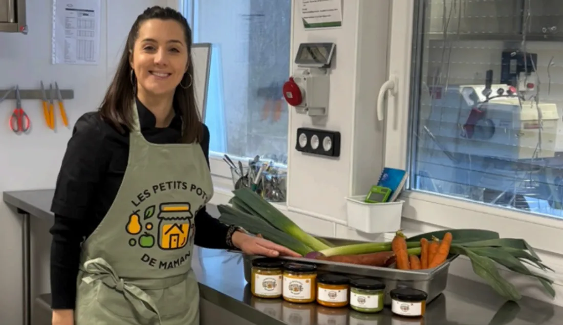 Les petits pots de maman : une initiative dijonnaise, locale, bio pour les jeunes parents.