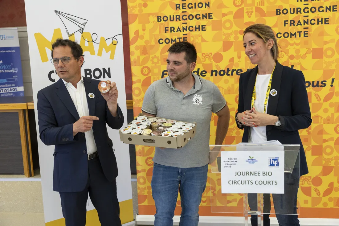 La région Bourgogne-Franche-Comté continue de s'investir pour le bio et local dans les lycées. 
