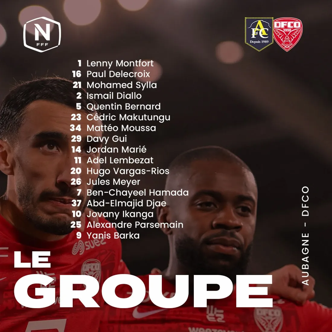 Le DFCO n'a plusle droit à l'erreur