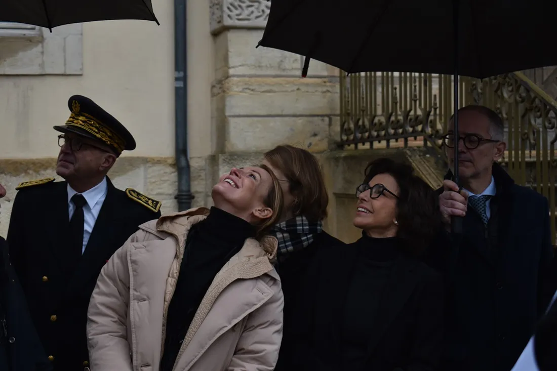 La maire de Dijon, Nathalie Koenders, était également présente