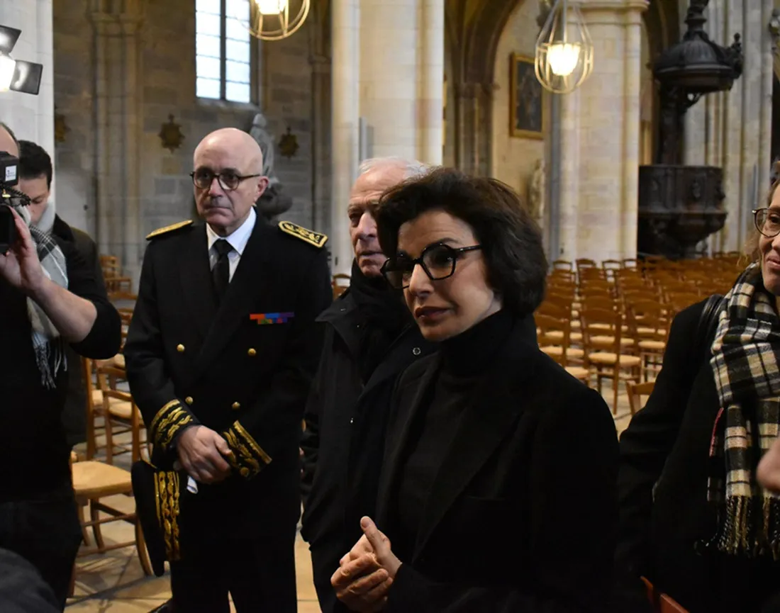 Rachida Dati était en visite à Dijon ce jeudi matin