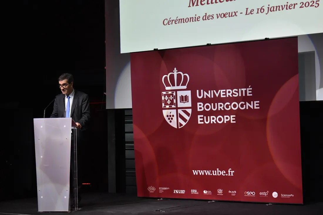 Vincent Thomas a prononcé ses vœux pour l'année 2025