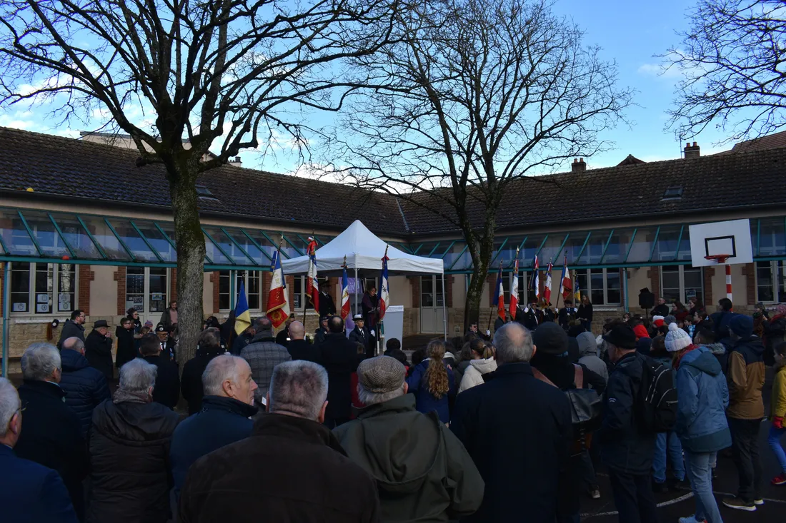 Des dizaines de Dijonnais ont participé à ce moment de commémoration