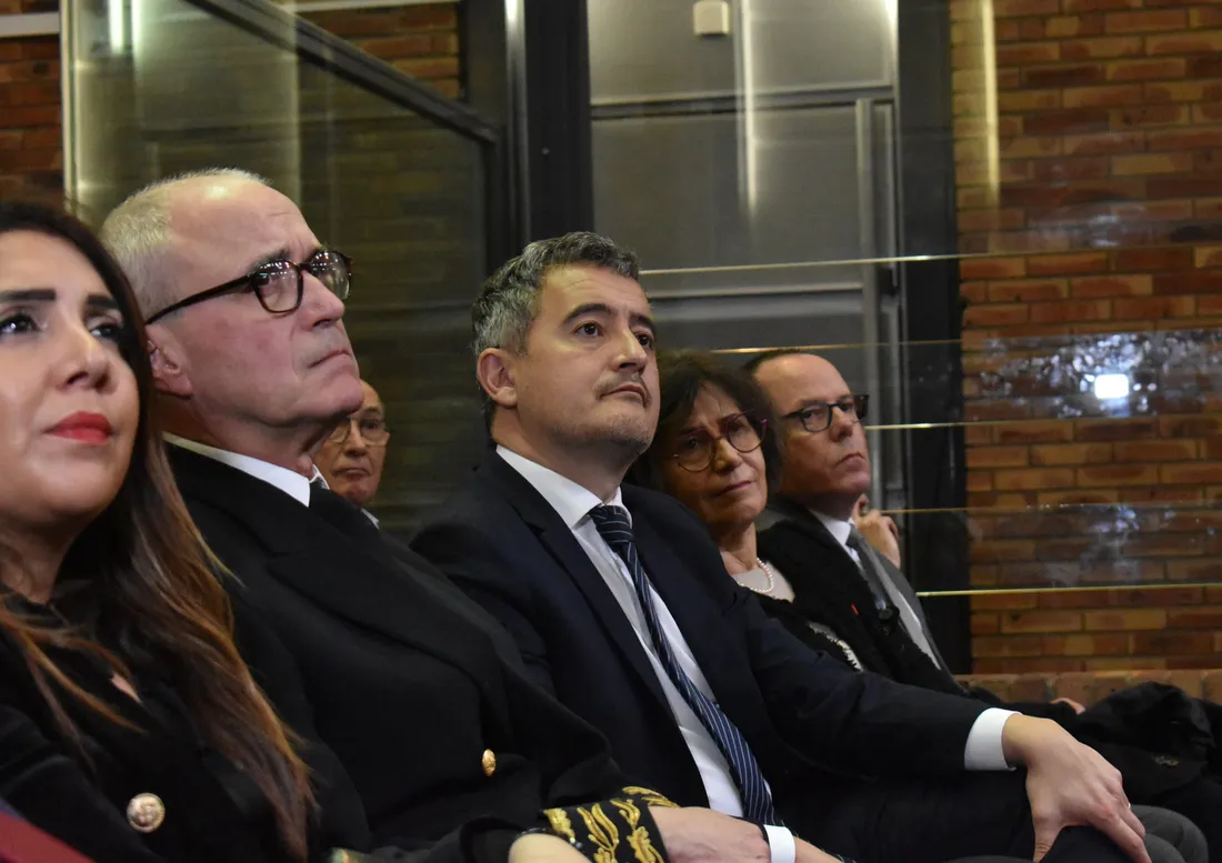 Gerald Darmanin a assisté à l'audience solennelle de rentrée du tribunal judiciaire