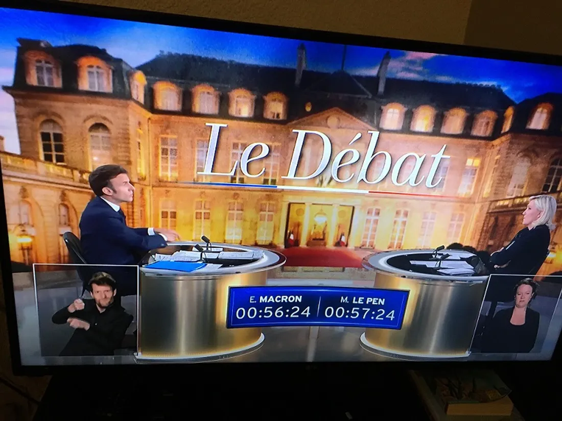 Le débat de l’entre-deux-tours était diffusé ce mercredi soir sur TF1 et France 2 