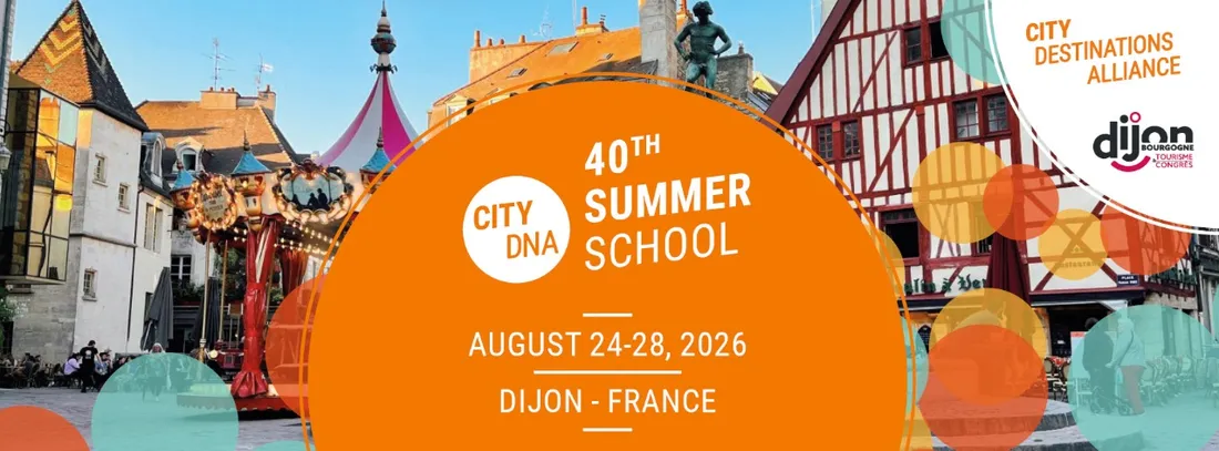 CityDNA Summer School 2026 à Dijon