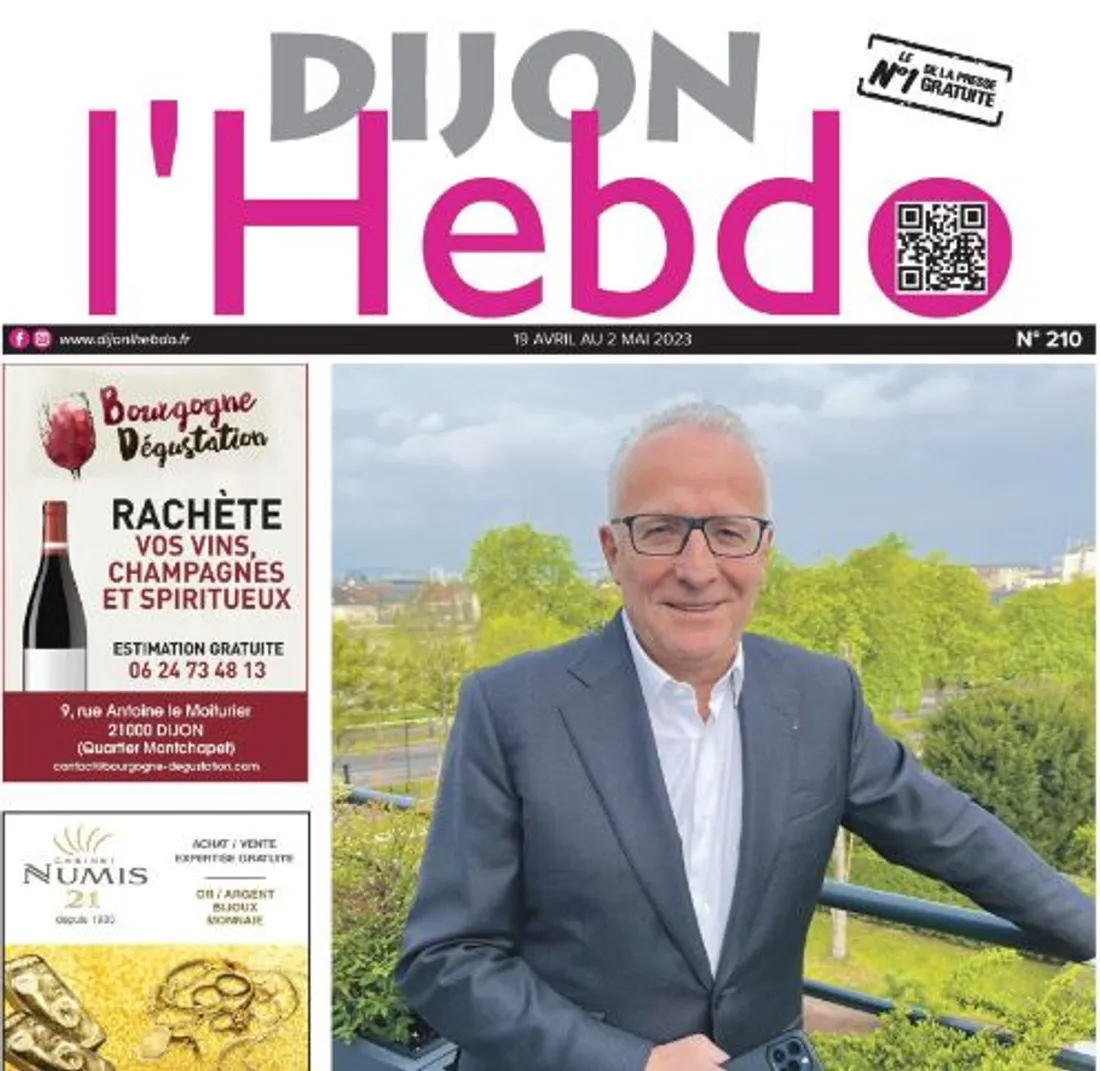 Le nouveau numéro de Dijon l'hebdo vient de paraitre 