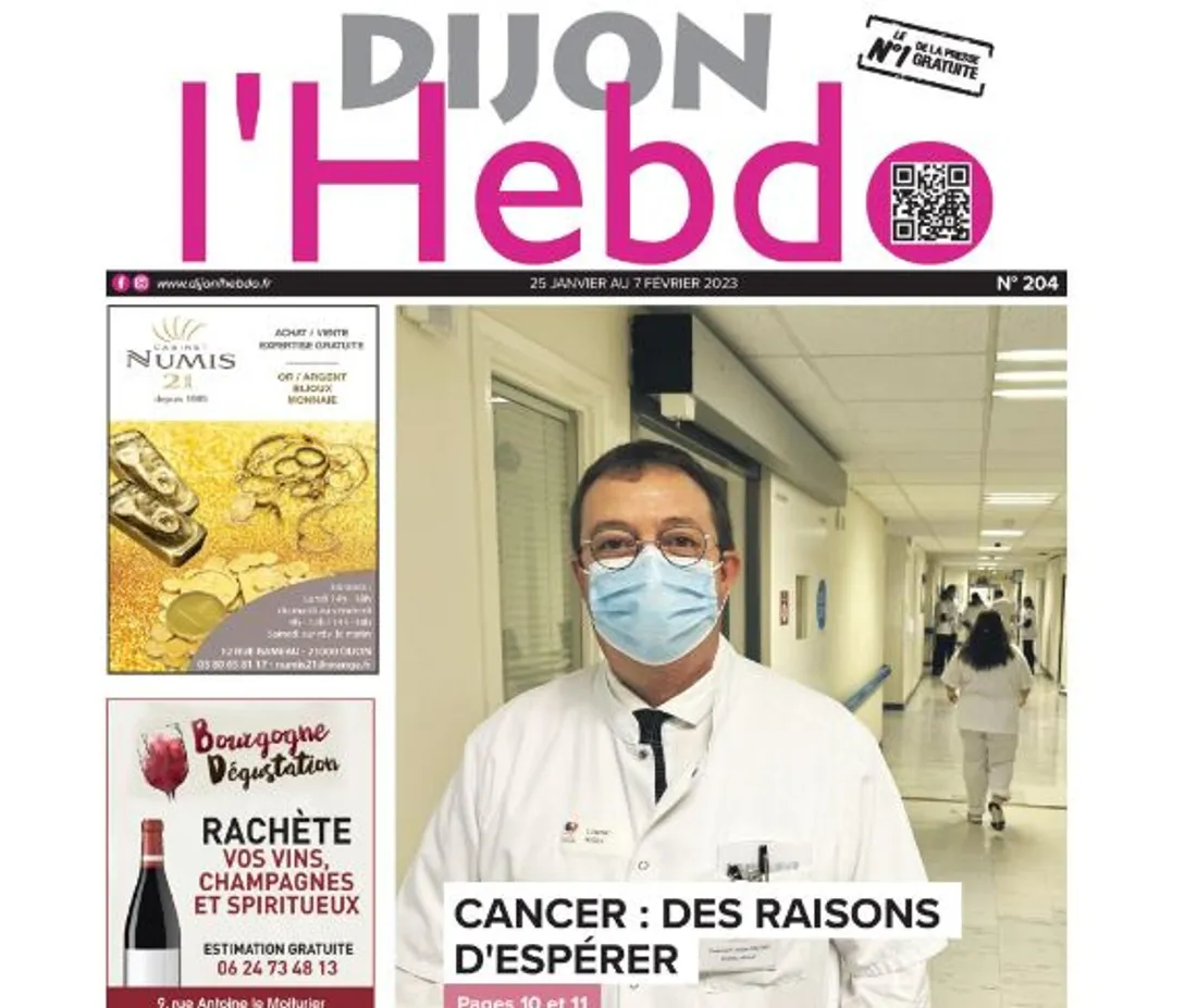 Le nouveau numéro de Dijon l'hebdo vient de paraitre 