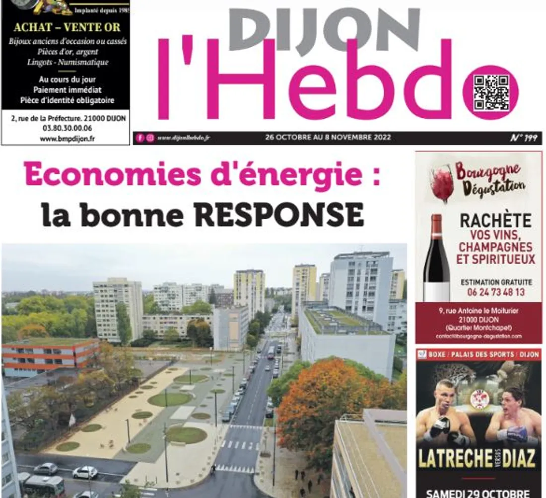 Le nouveau numéro de Dijon l'hebdo a été publié ce mercredi 