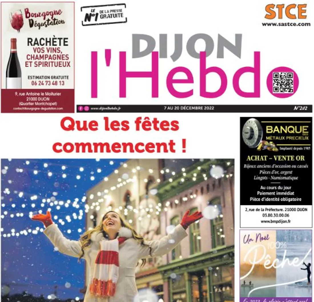 Le nouveau numéro de Dijon l'hebdo vient de paraitre 
