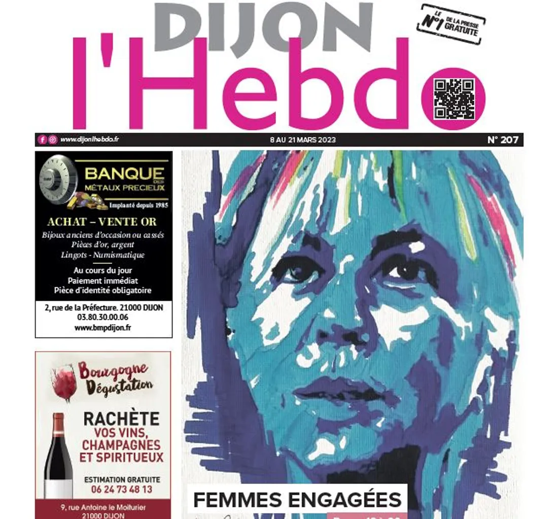 Le nouveau numéro du journal Dijon l'hebdo vient de paraitre 
