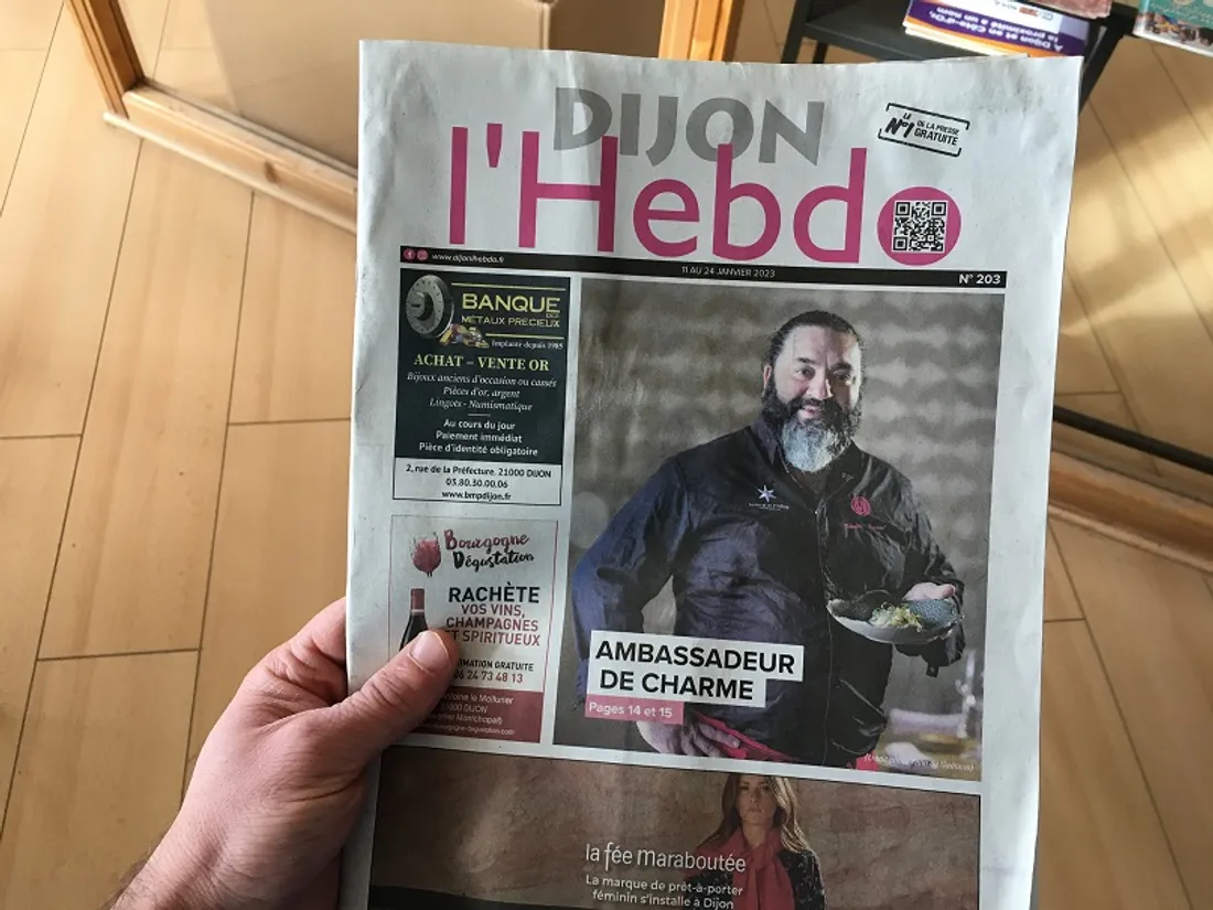 Le nouveau format du journal est plus petit 