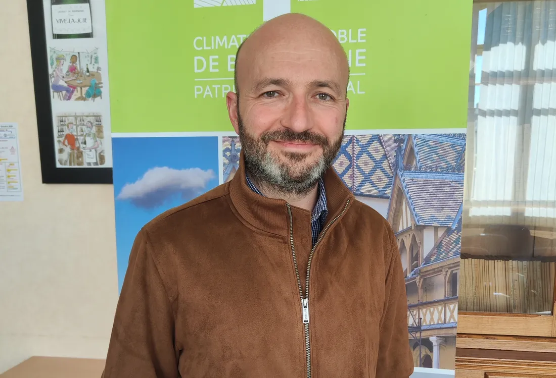 Paul Rompler, directeur de l'Office de tourisme de Gevrey - Nuits, qui organise Trott'en Vigne.