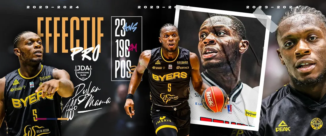 Le staff de la JDA a annoncé l’arrivée de l’ailier français Dylan Affo-Mama 