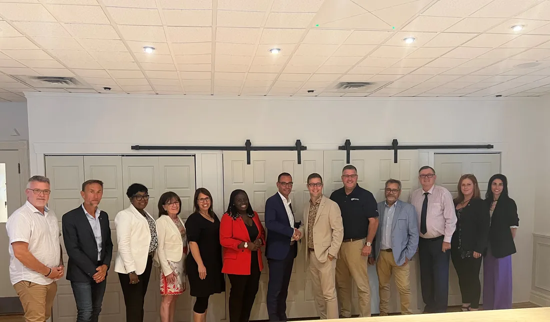 Les élus de Talant à Mascouche, au Québec.