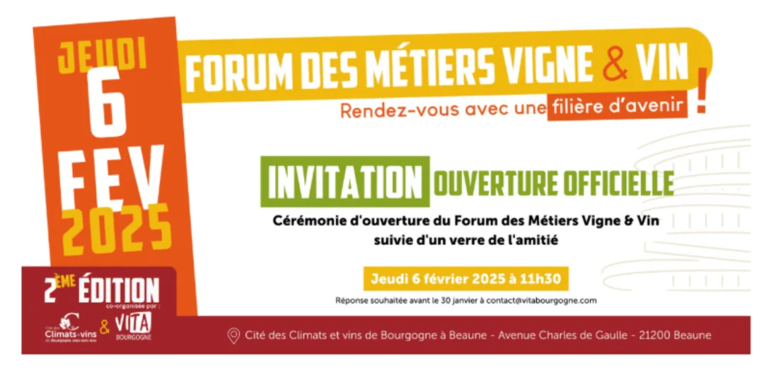 Le forum des métiers de la vigne et du vin à Beaune