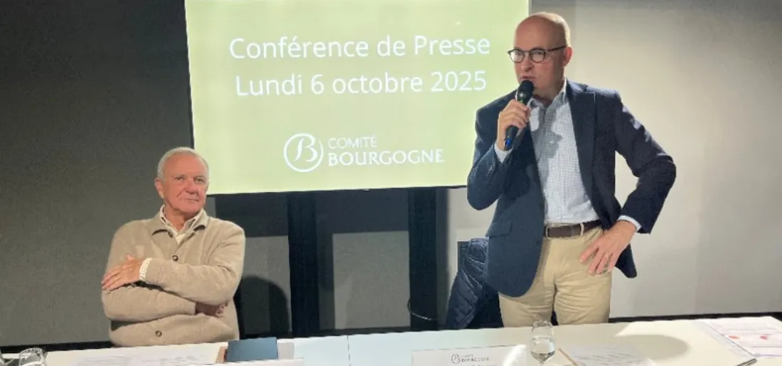François Labet et Laurent Delaunay, co-présidents du BIVB / Comité Bourgogne