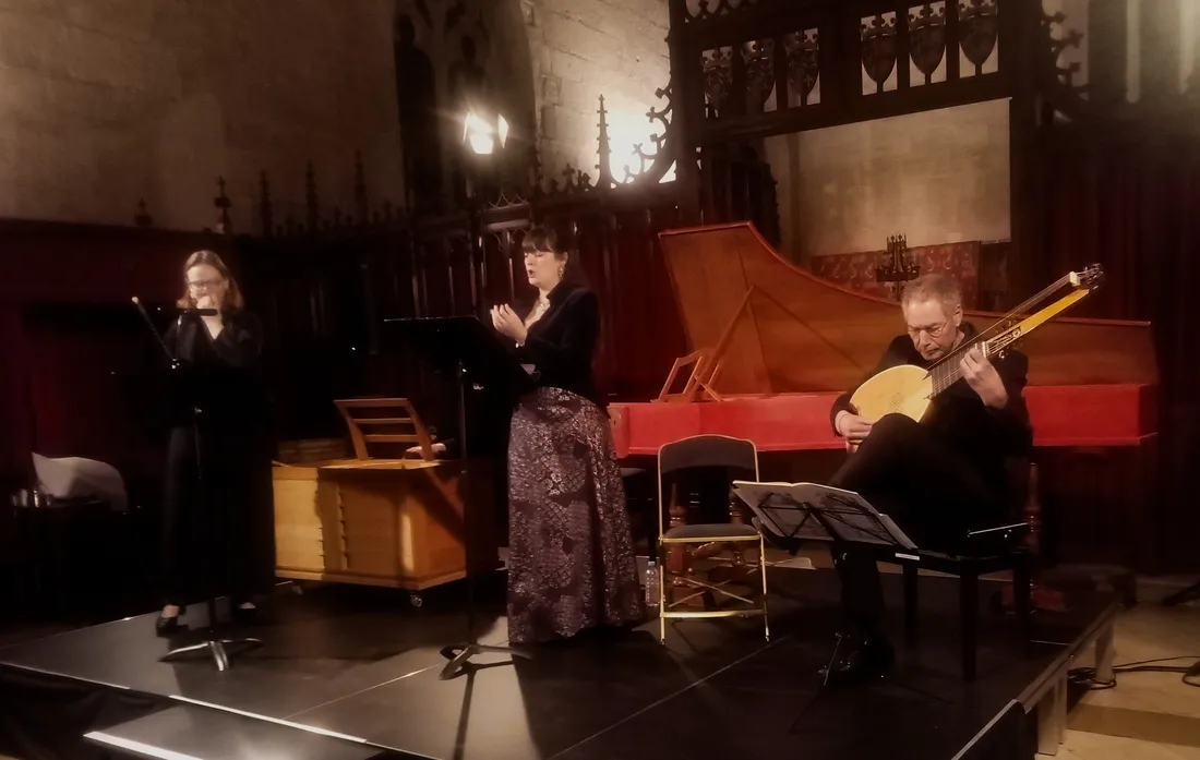 La soirée de présentation s'est achevée avec un concert intitulé Anno 1599.