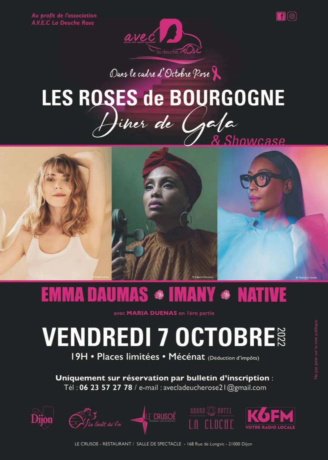 Emma Daumas, Imany et Laura Mayne de Native