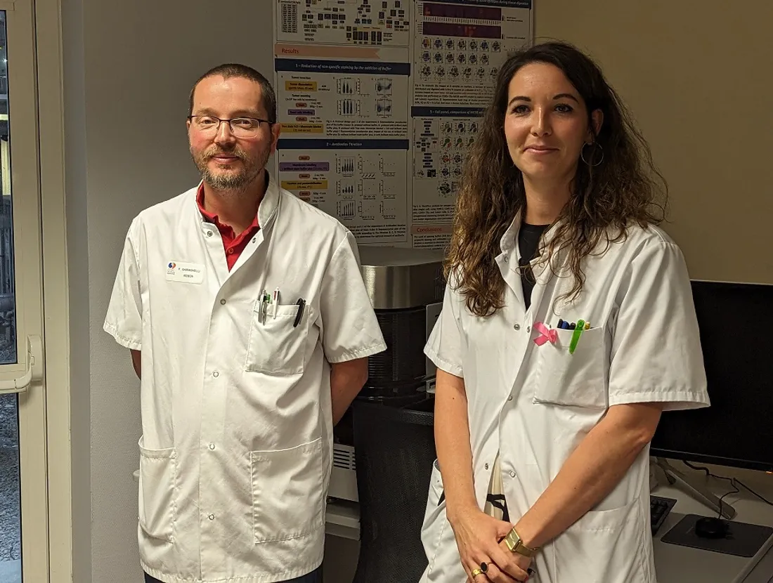 Le professeur François Ghiringhelli et la chercheuse Marion Thibaudin ont participé à cette étude.