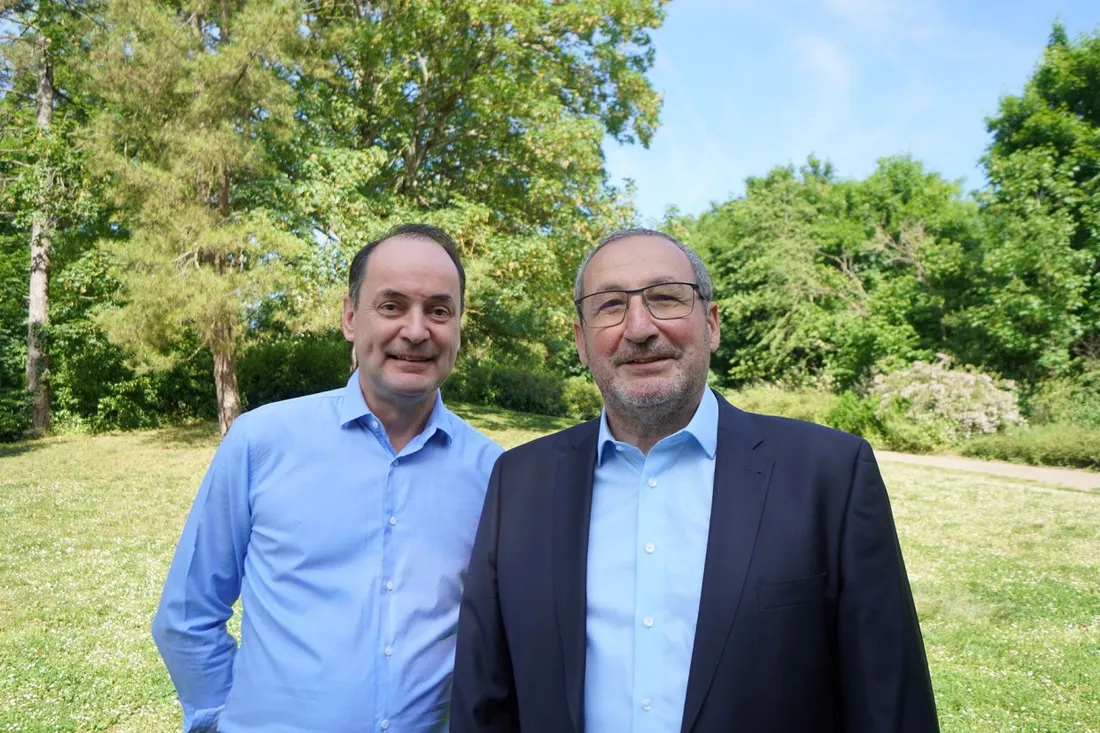 Ludovic Bonnot (à gauche) et Franck Ayache (à droite) ont lancé un appel à l'opposition 