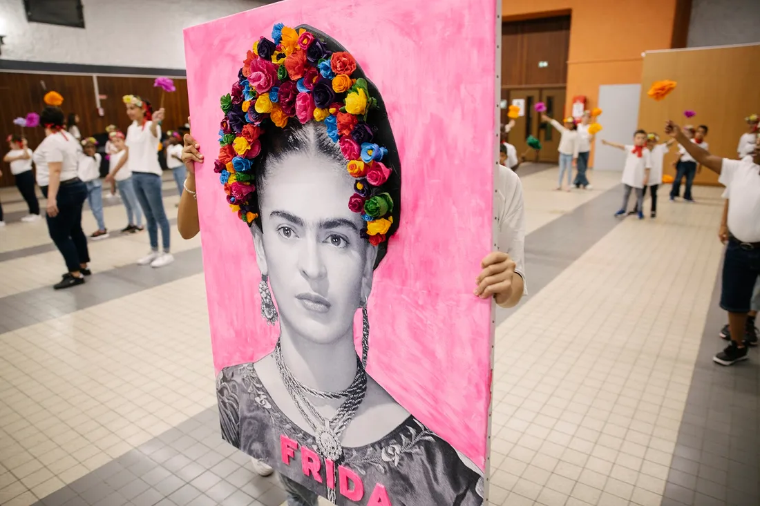 Une cérémonie avait lieu jeudi en l'honneur de Frida Kahlo