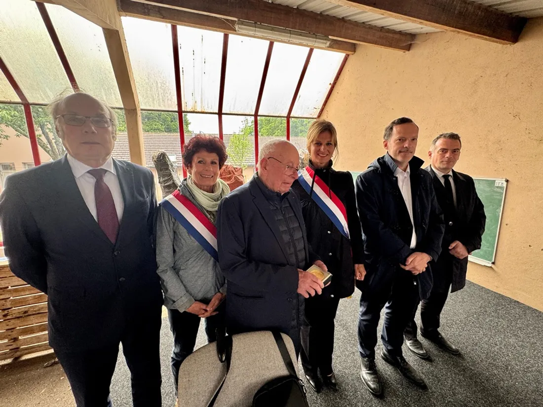 Georges Balliot était mis à l’honneur ce lundi lors d'une cérémonie à Dijon 