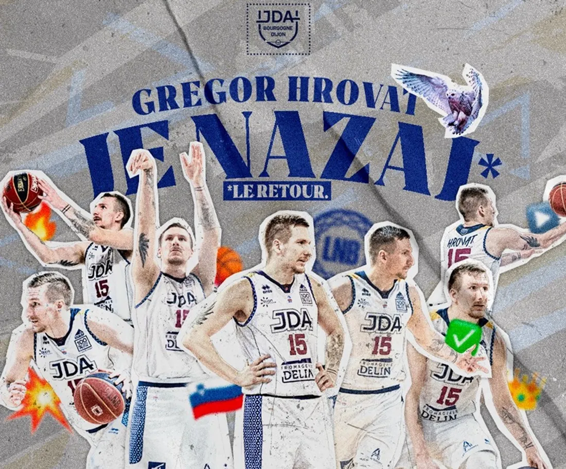 Grégor Hrovat est de retour à la JDA 
