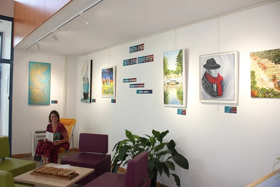 Voici quelques œuvres présentées en « avant-première » dans la halle de Médialude 