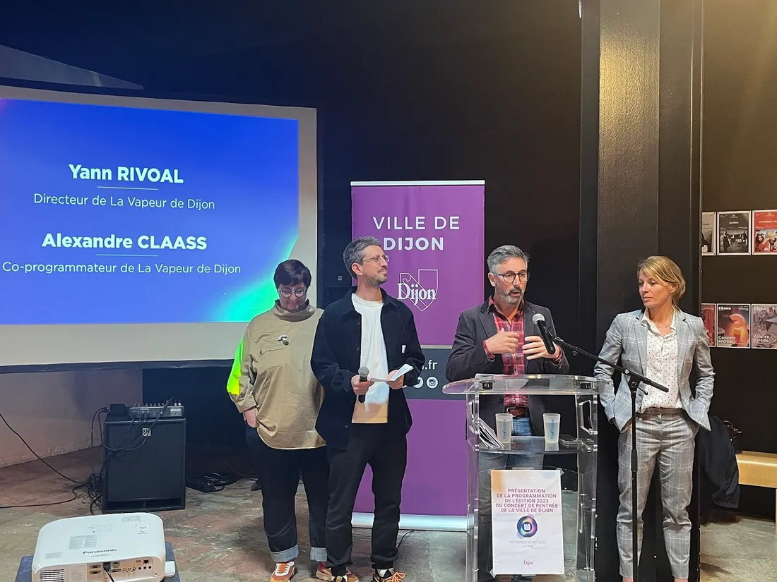 Nathalie Koenders, Christine Martin, Yann Rivoal et Alexandre Claass lancent LALALIB 2023