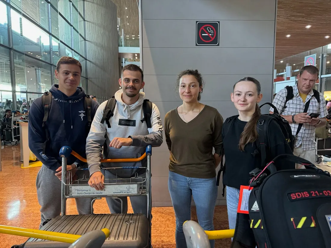 Ces sapeurs-pompiers renforceront « la mission d'appui de la sécurité civile pour trois semaines ».