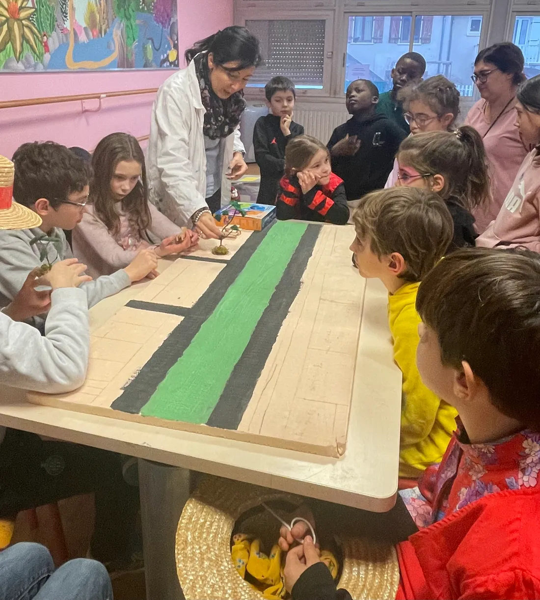 Les enfants présentent ce samedi 13 mai leurs maquettes de Dijon