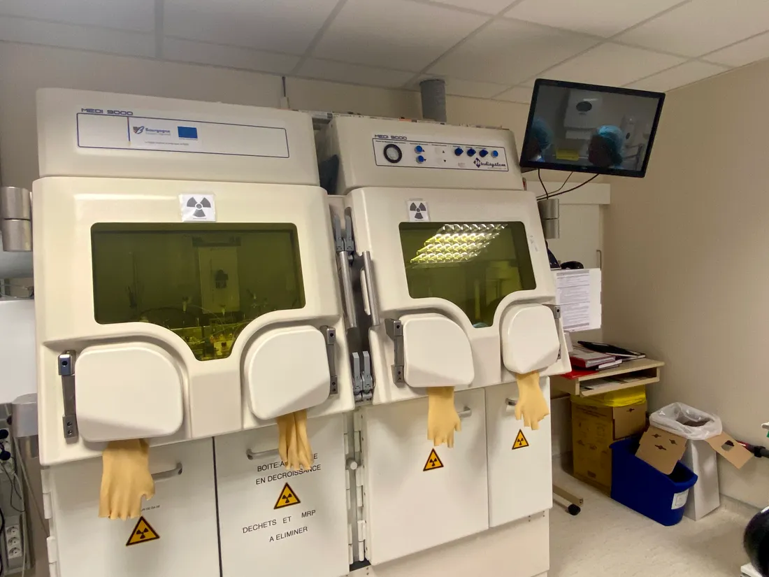 Les molécules radioactives sont développées dans les sous-sol du CGFL