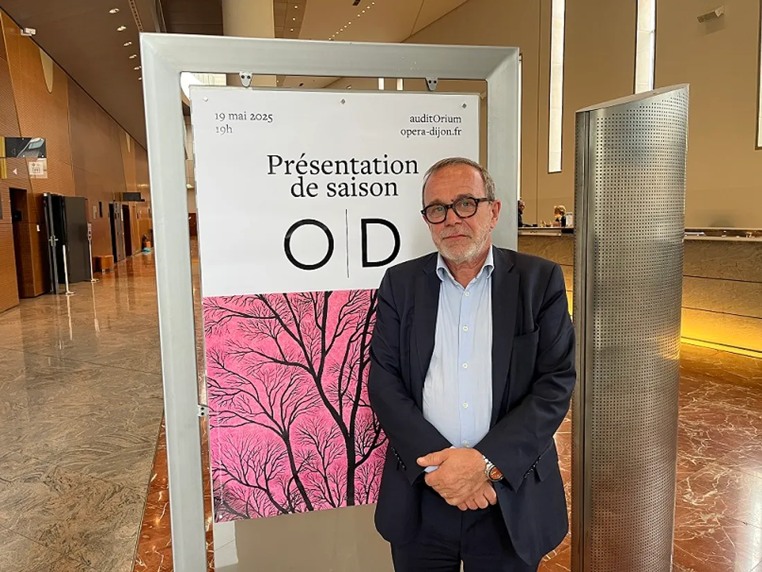 Olivier Lombardie, directeur général de l'opéra de Dijon, à l'ouverture de la saison 2025 - 2026