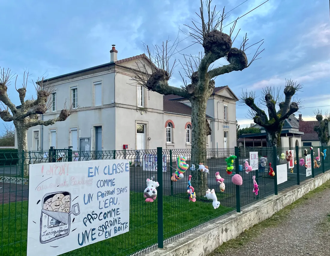 L'école maternelle du RPI Varanges - Marliens pourrait être amputée d'une classe. 