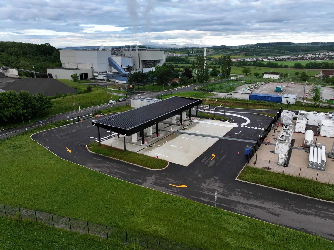 La station a été mise en service et inaugurée le lundi 24 juin dernier.