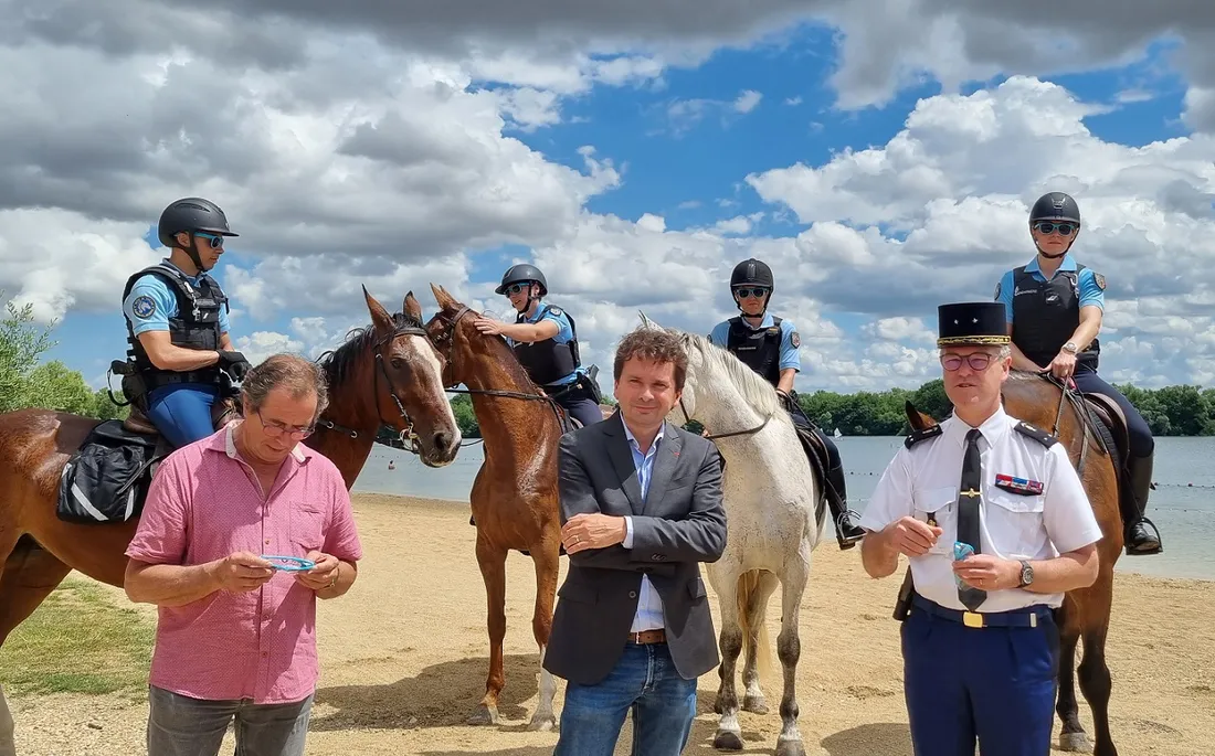L’inauguration du poste à cheval avait lieu cette semaine