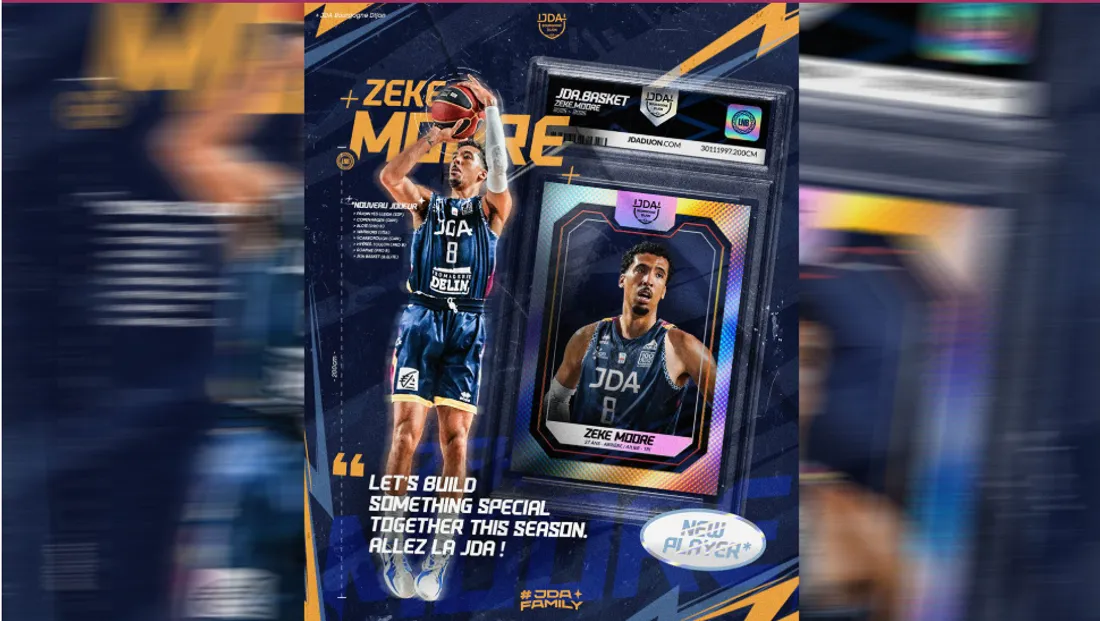 A 27 ans, Zeke Moore rejoint la JDA pour une nouvelle saison