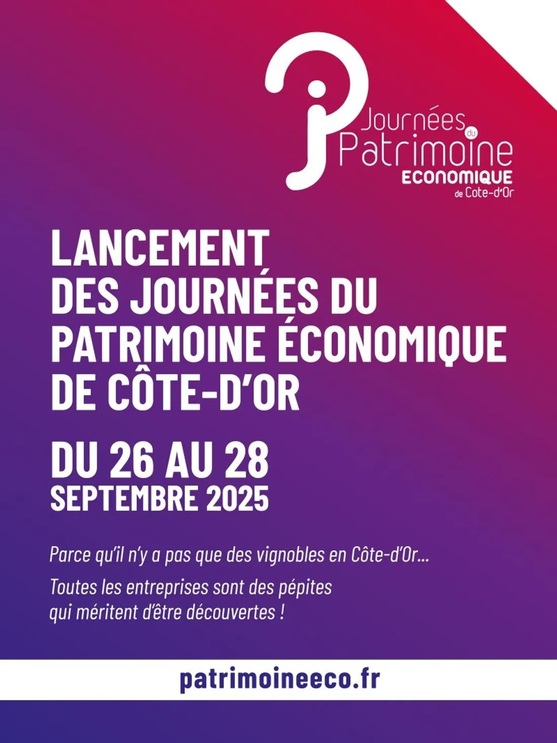 Les Journées du Patrimoine Économique reviennent en septembre