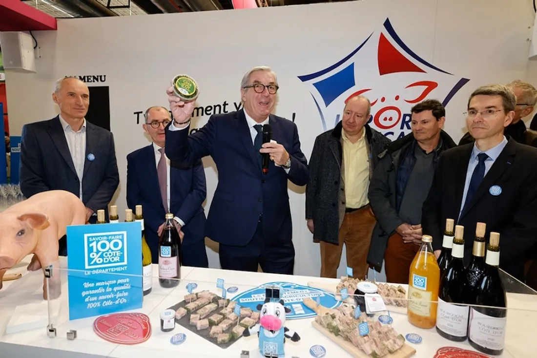 Un jambon persillé 100% Côte d’Or a été lancé officiellement ce mardi au salon de l’agriculture