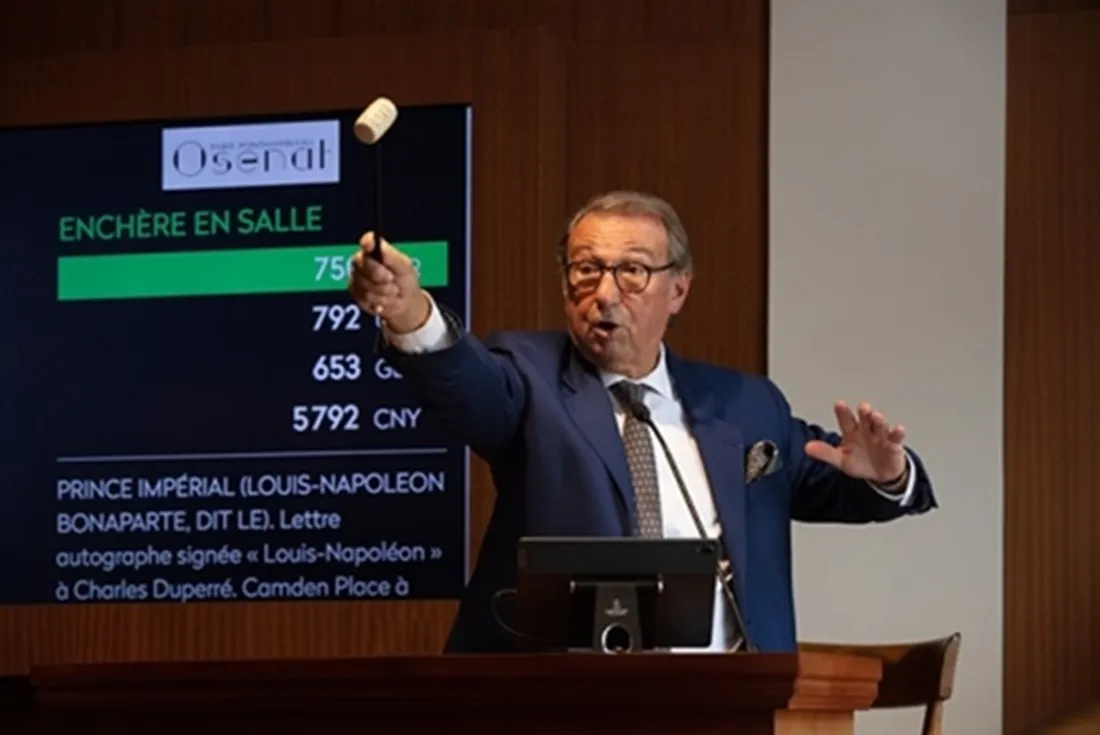 Jean-Pierre Osenat, le président du Syndicat National des Maisons de Ventes Volontaires 