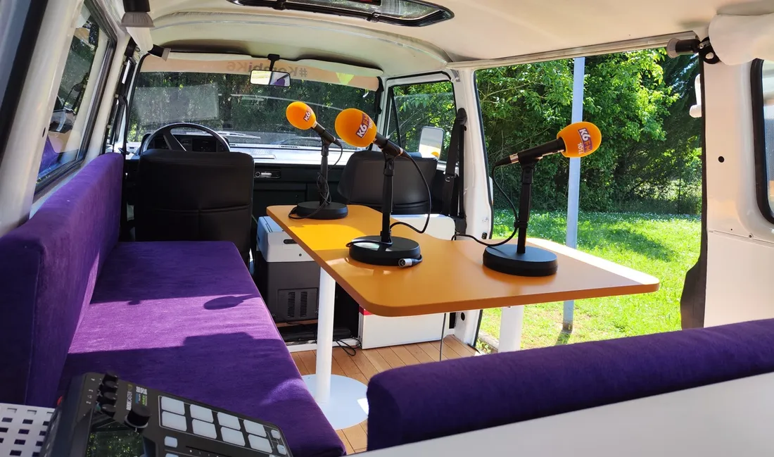 Un vrai studio mobile, fait sur mesures !