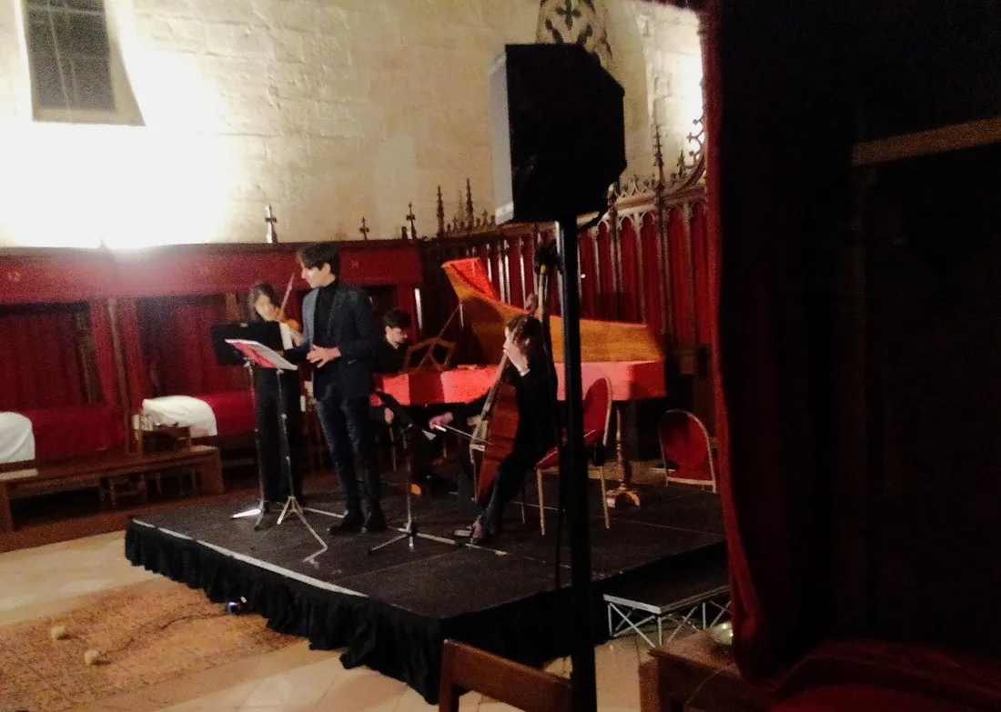 L’ensemble La Palatine a clôt la cérémonie de présentation du programme.