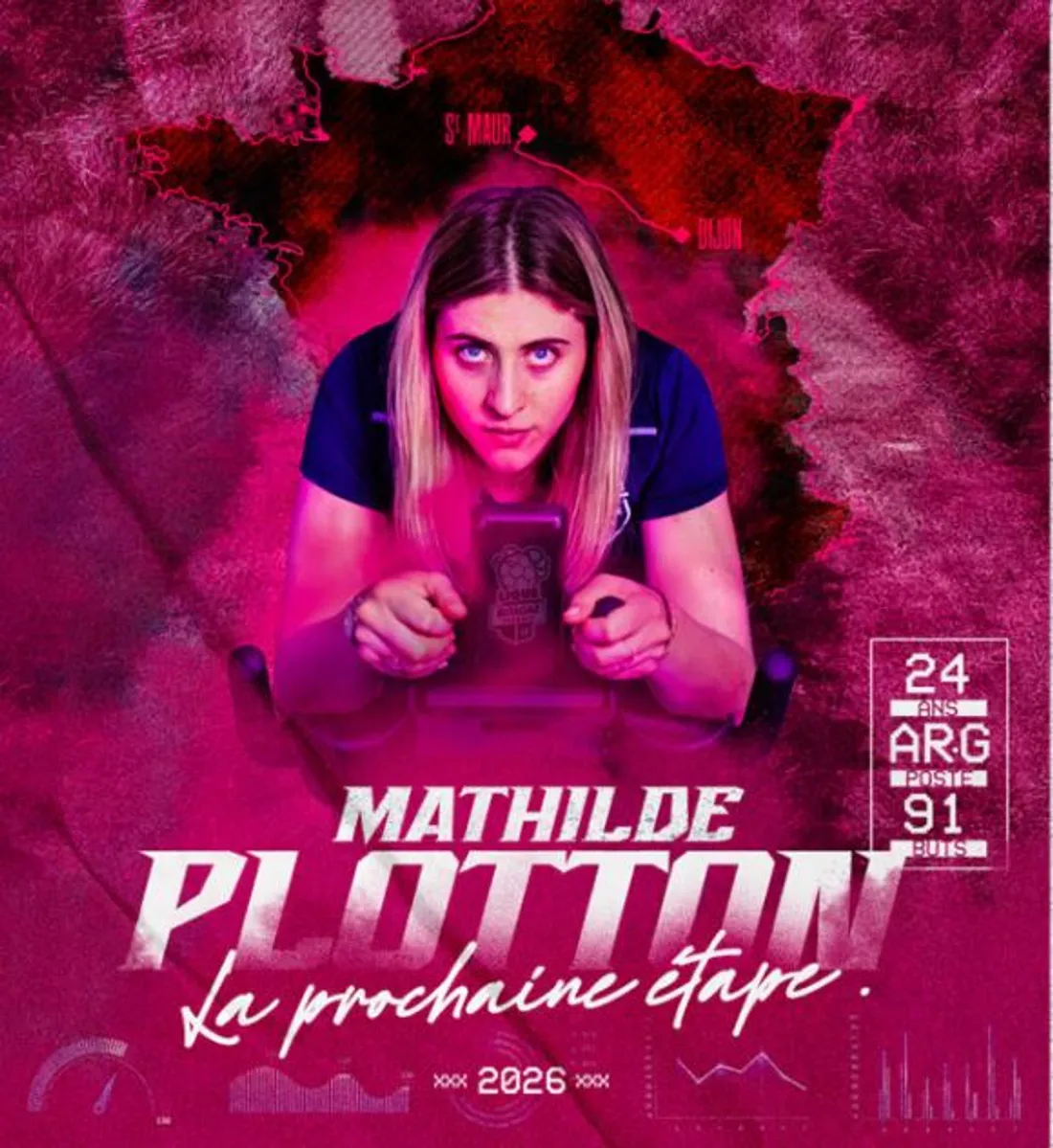 Mathilde Plotton intègrera la JDA handball au mois de juillet 