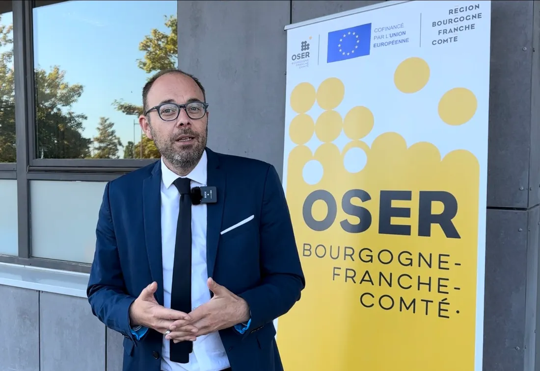 Nicolas Soret est vice-président du conseil régional de Bourgogne-Franche-Comté 