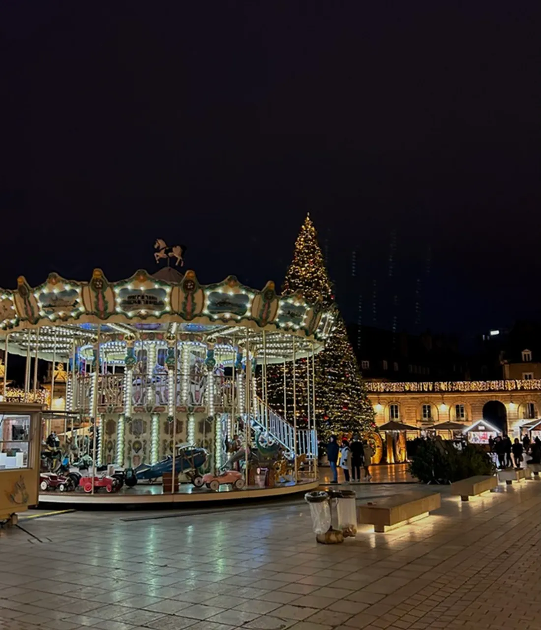 Les projections seront visibles depuis la Place de la Libération