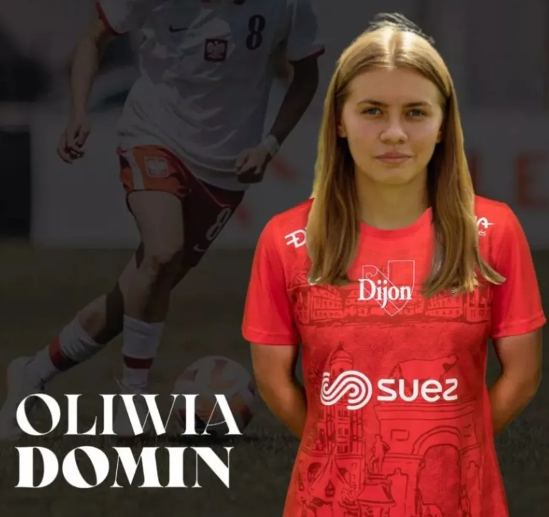 La direction de la section féminine du DFCO a annoncé la signature d'Oliwia Domin