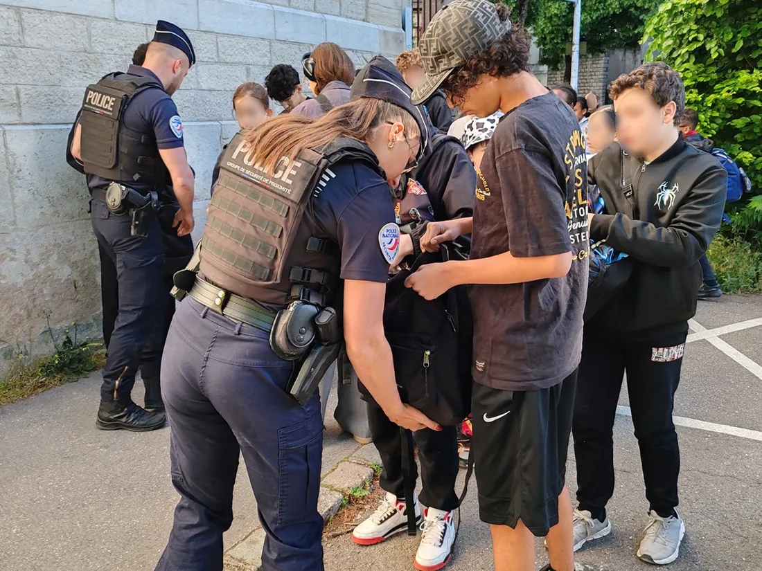 Une opération de police avait lieu ce vendredi matin à la cité scolaire Carnot