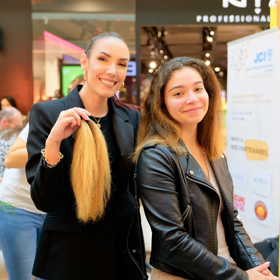 Cette opération avait lieu samedi au centre commercial de la Toison d'Or